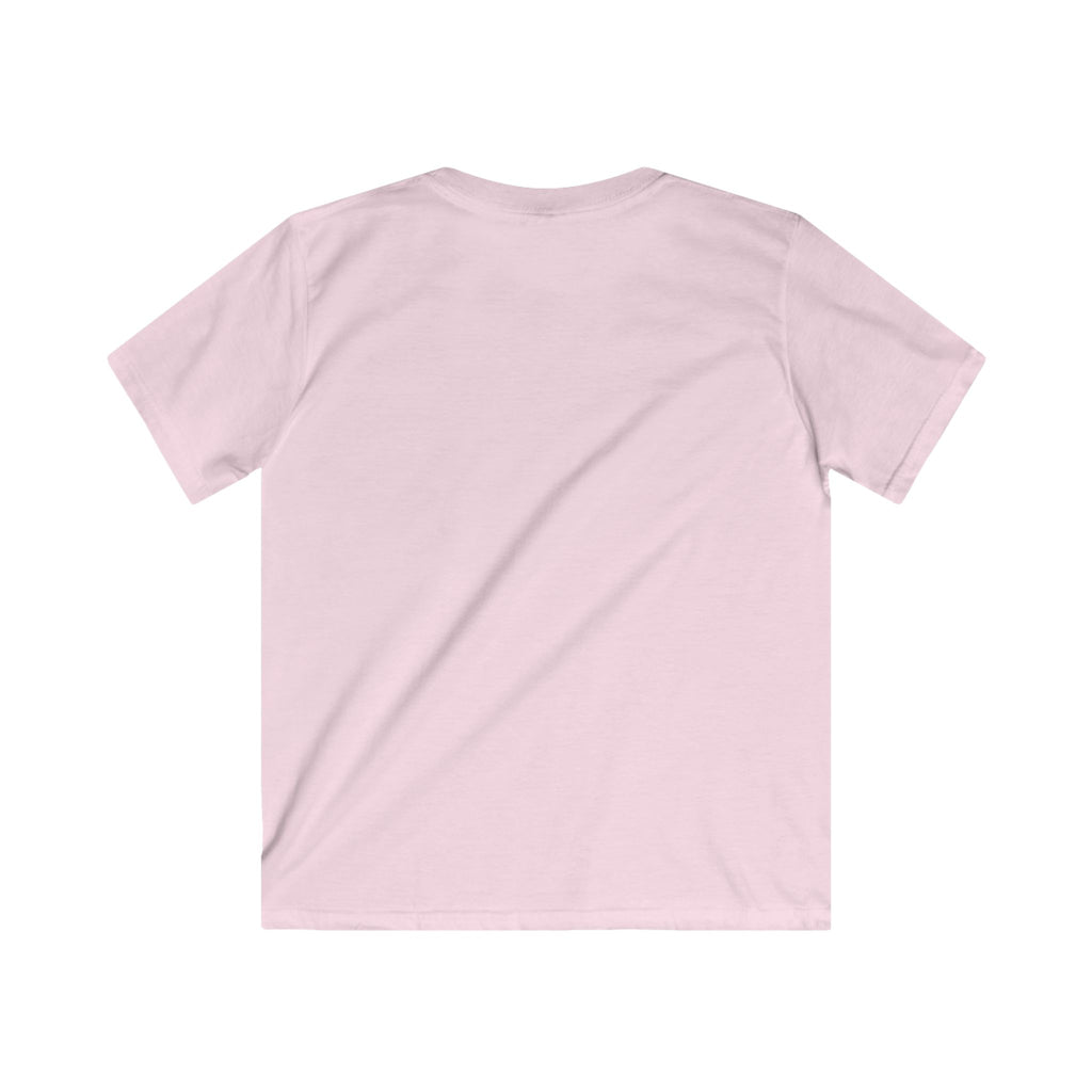 Kids Softstyle Tee: Reading with a Dog