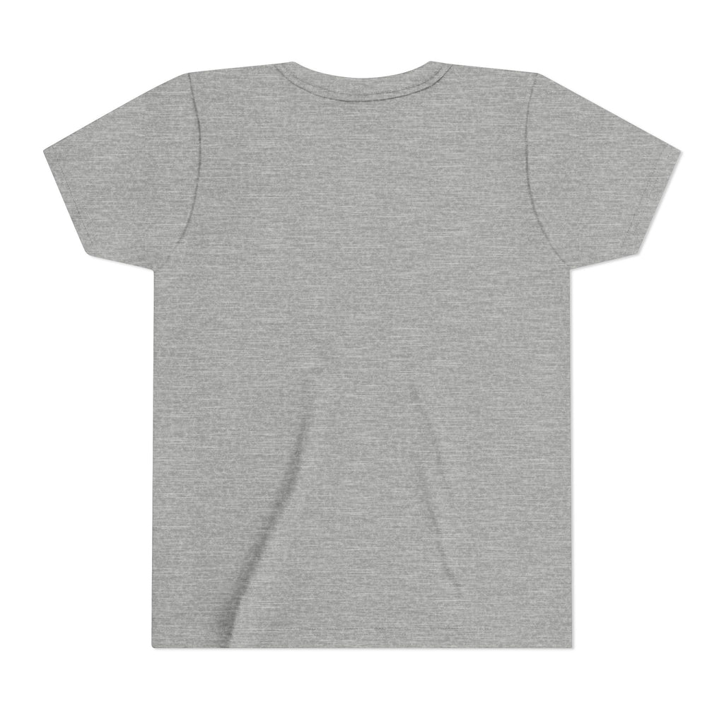 Youth Tee — "My Reading Coach Has Four Legs" Golden Retriever Kids Shirt