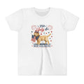 Youth 4th of July Golden Retriever Tee — 'July 4th' Patriotic Dog Kids Shirt