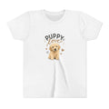 Youth Tee - "Puppy Lover" Cute Golden Retriever Design