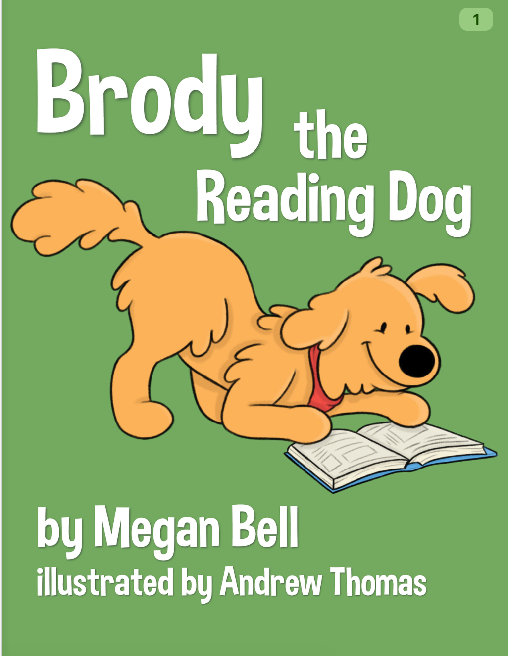 Brody the Reading Dog Book